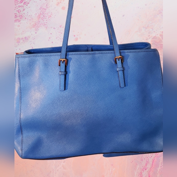 Michael Kors blue tote - Picture 2 of 6